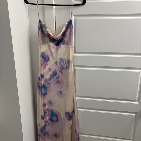 Zara purple floral dress - Picture 1 of 5